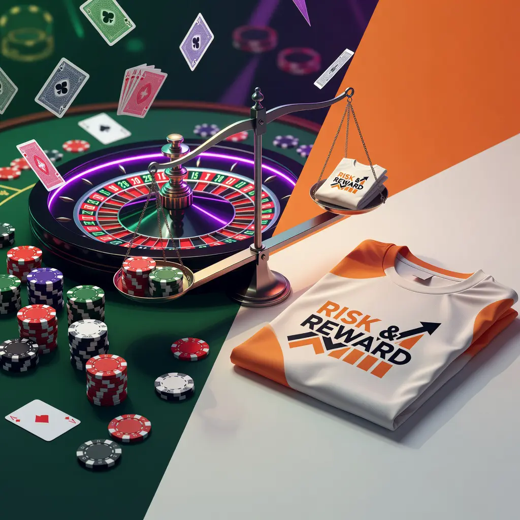 Casino bonusy vs potisk triček: Která investice více vydělá?